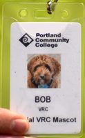 Bob's ID badge.