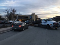 4Runner being towed