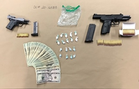 Firearm, Drugs, Money