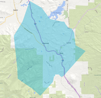 Pacific Power PSPS Weed area map 9-13-2020