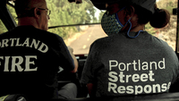 PSR Responder and Portland Fire responder