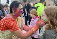 Payal Roy during PCC's Holi Celebration