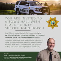 CCSO December 2023 Town Hall