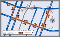 Map of Market Street Closure