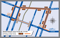 Map of Street Closure
