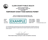 CCPH food service operating permit example