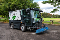 Salem's new electric street sweeper