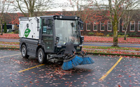 New All Electric Street Sweeper